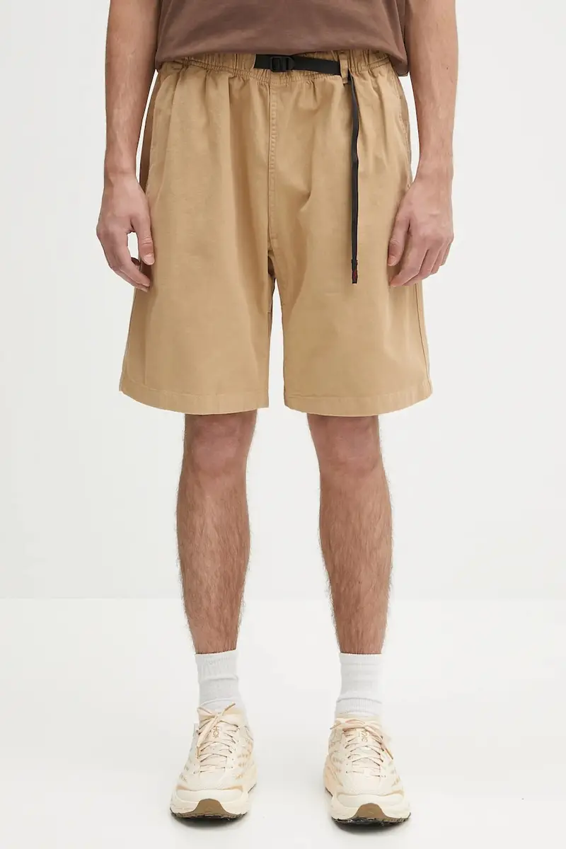 pantaloncini in cotone G-Short Beige