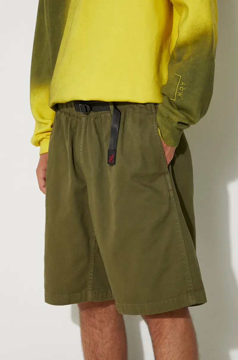 pantaloncini in cotone G-Short Verde