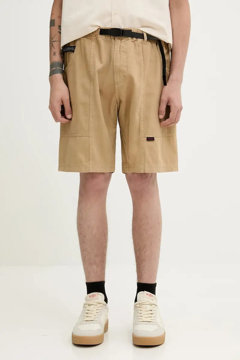pantaloncini in cotone Gadget Short colore beige