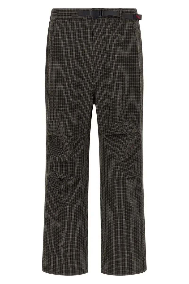 Pantalone 'Northside Plaid' Marrone