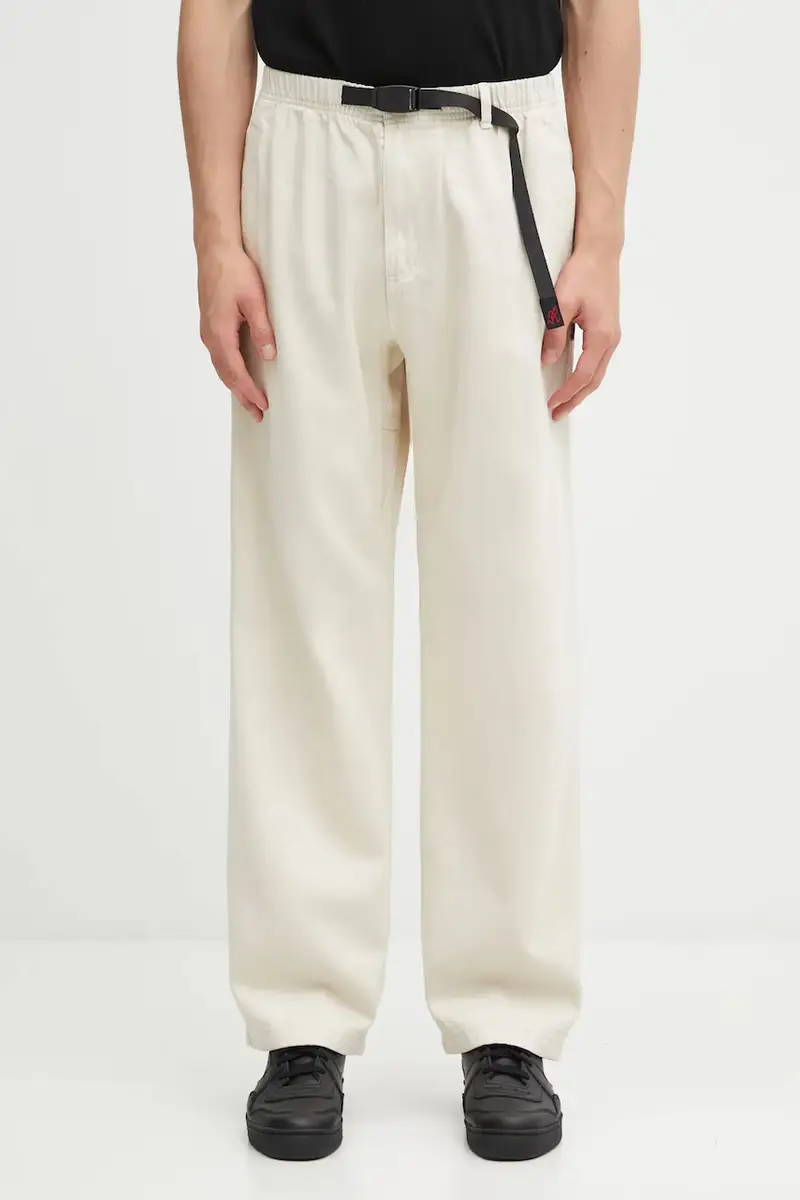 pantaloni Hemp Straight Fit uomo colore beige G5FM.P140