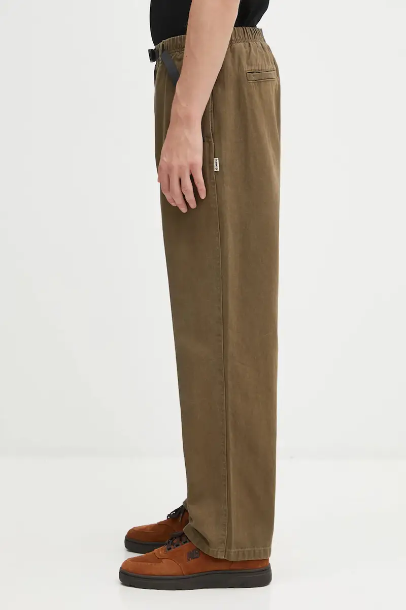 pantaloni Hemp Straight Fit uomo colore verde G5FM.P140 miniatura 2