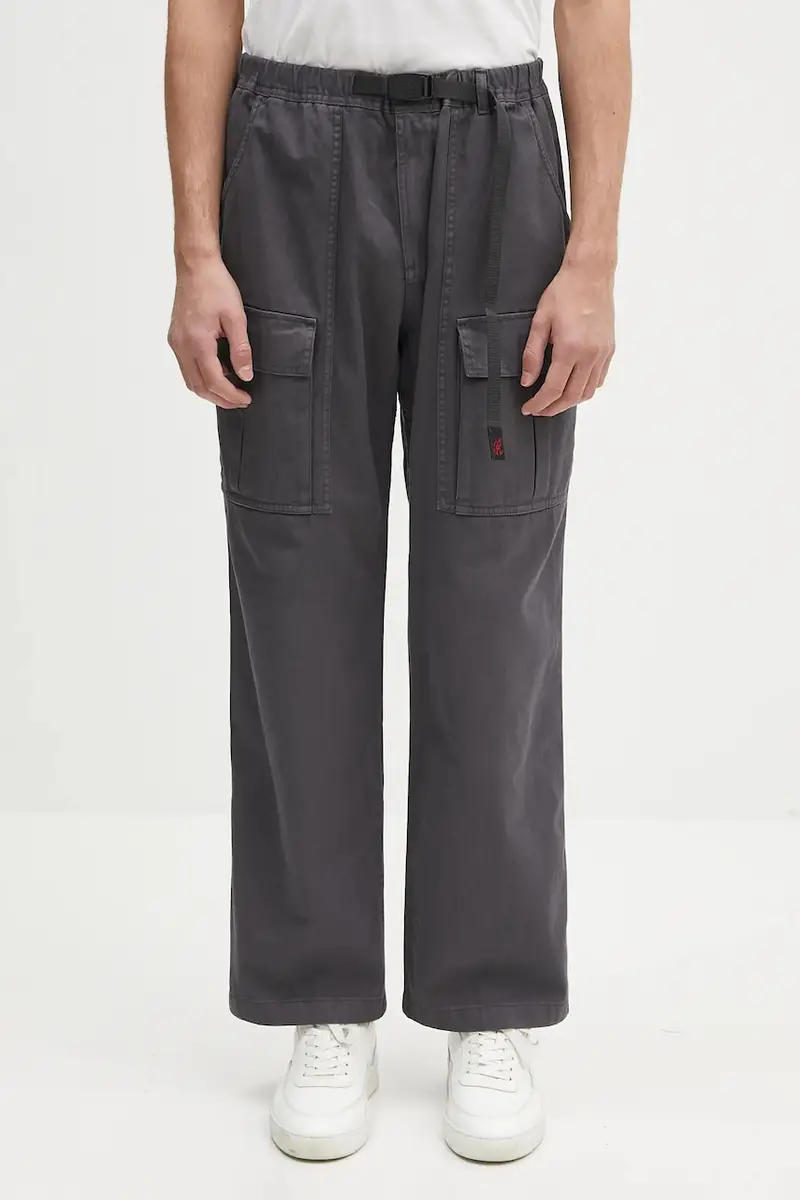 pantaloni in cotone Front Cargo Pant uomo colore grigio G5SM.P089