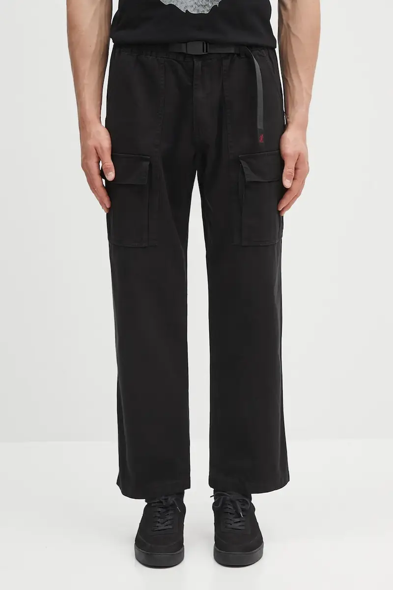 pantaloni in cotone Front Cargo Pant uomo colore nero G5SM.P089