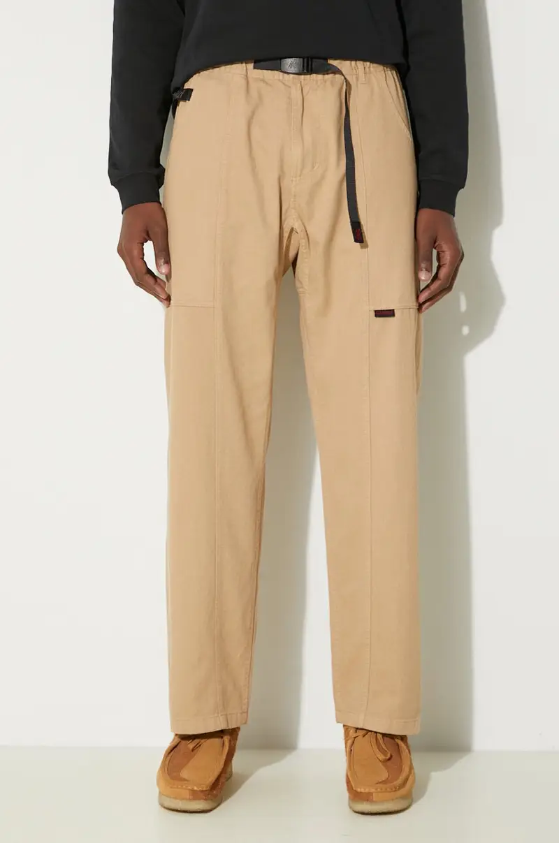 pantaloni in cotone Gadget Pant Marrone