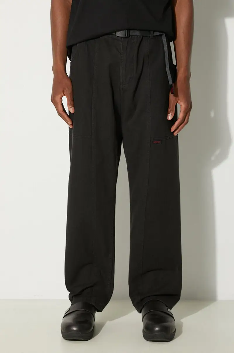 pantaloni in cotone Gadget Pant Nero