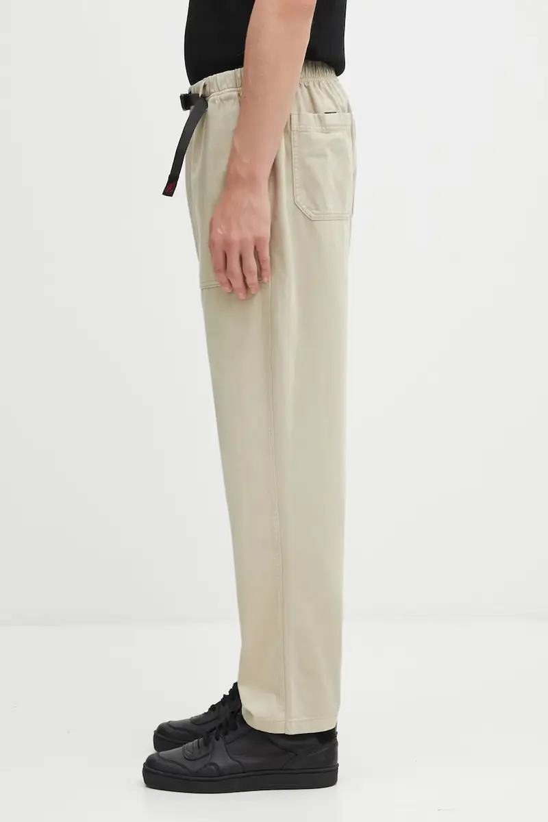 pantaloni in cotone Loose Tapered Ridge Pant colore verde G114.OGT Beige miniatura 2