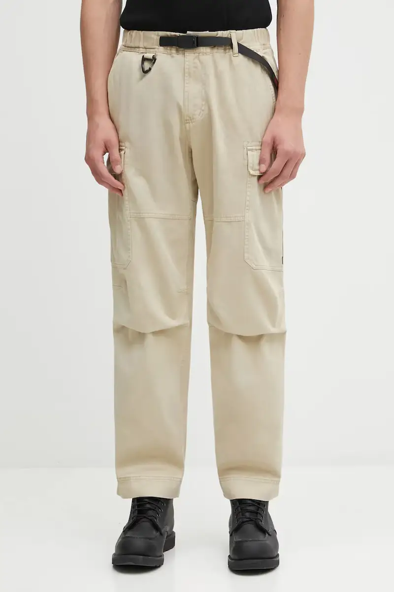 pantaloni in cotone Sierra Cargo uomo colore beige G5FM.P060