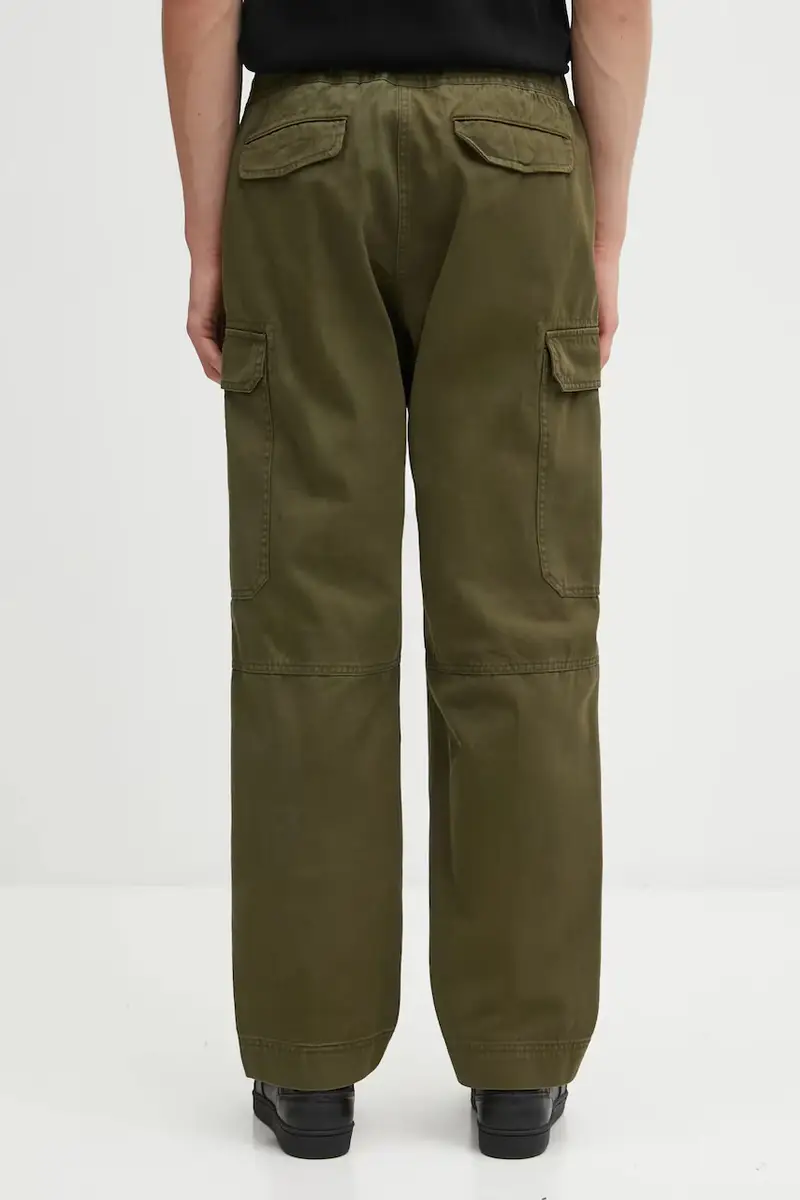 pantaloni in cotone Sierra Cargo uomo colore verde G5FM.P060 miniatura 3