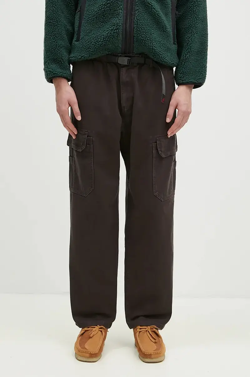 pantaloni in cotone Summit Cargo Pant colore marrone G4FM.P008
