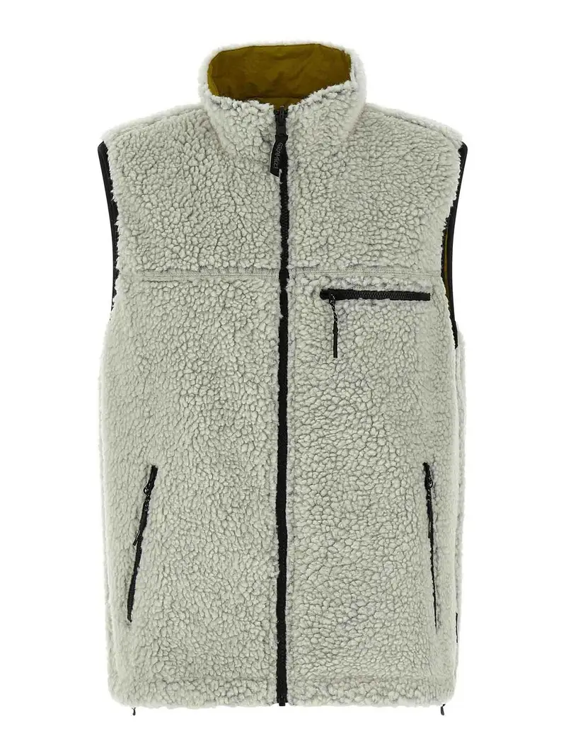 Reversible Sherpa Vest Multicolore