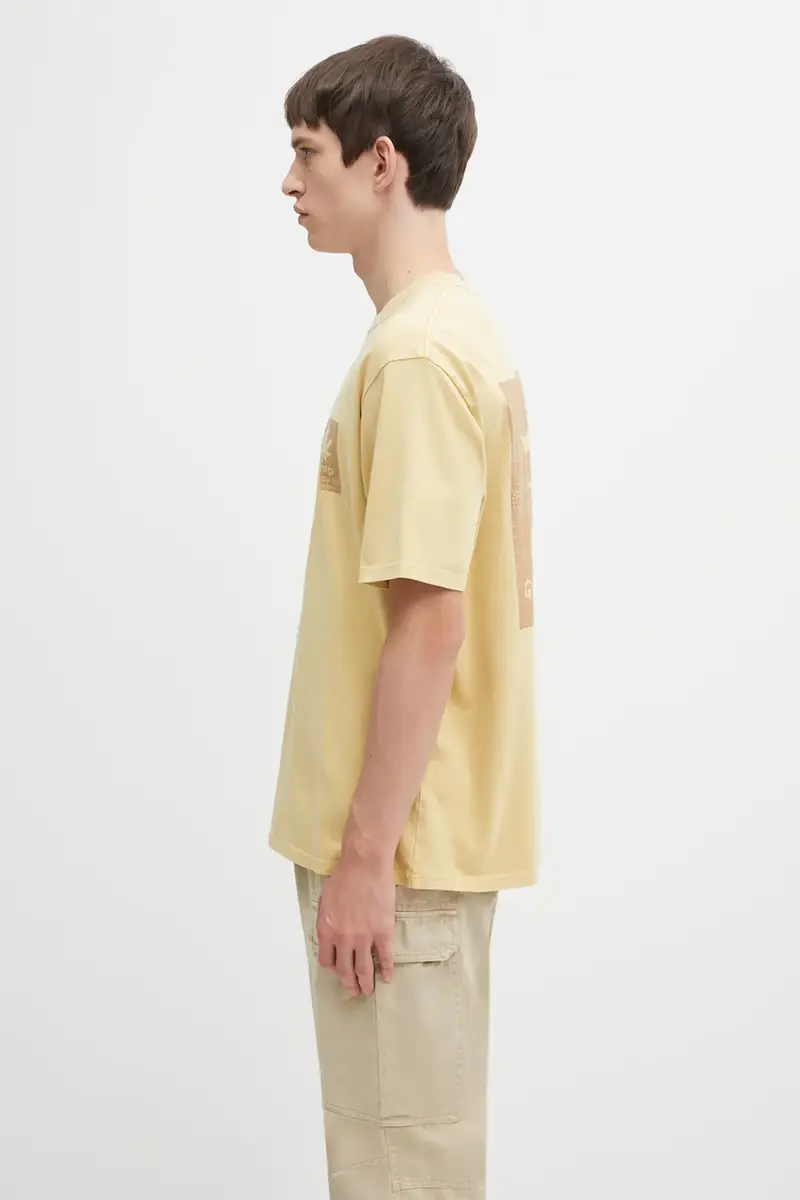 Gramicci T-shirt Uomo Giallo 3171519 miniatura 2