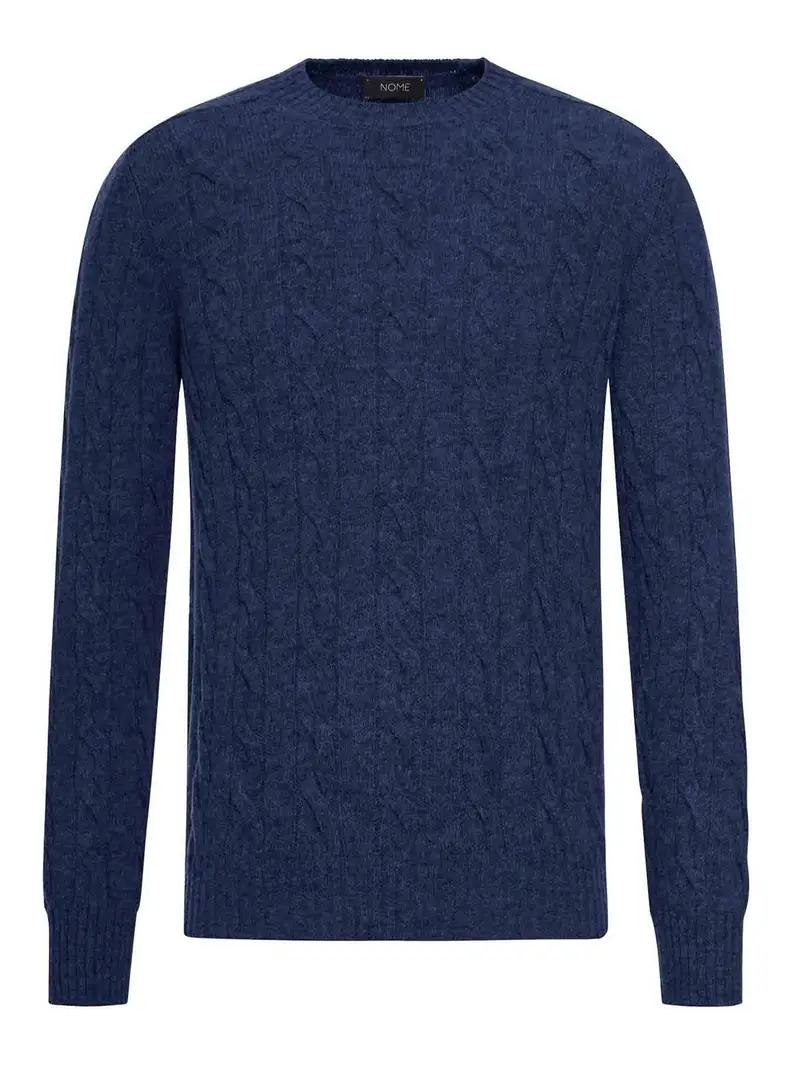 Maglione di lana Blu