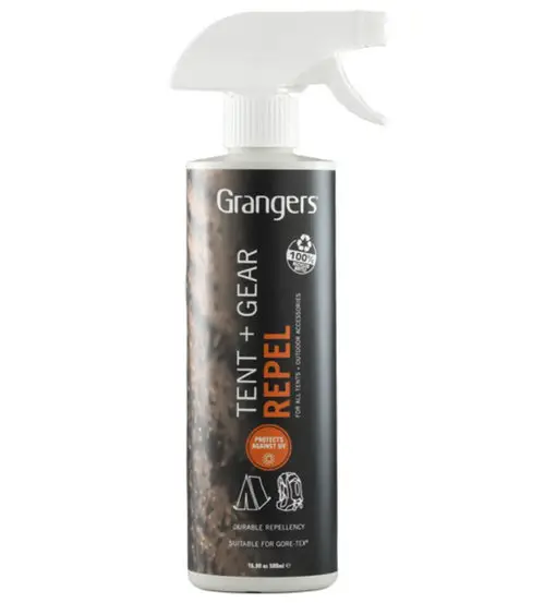 Tent + Gear Repel UV - impermeabilizzante Black