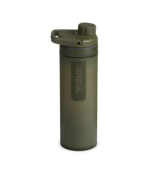 500ml UltraPress® Purifier Bottle- depuratore d acqua Green