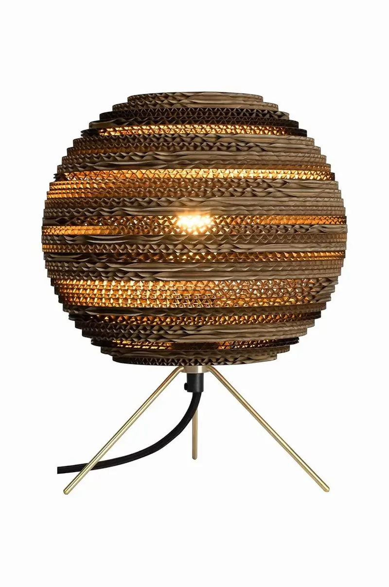 lampada da tavolo Moon Giallo