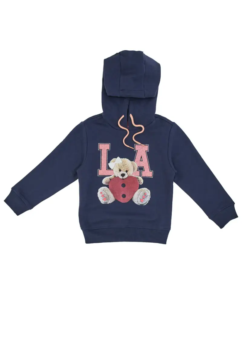 Felpa Felpata Grazie Mamma 04081 Blu [BLU]