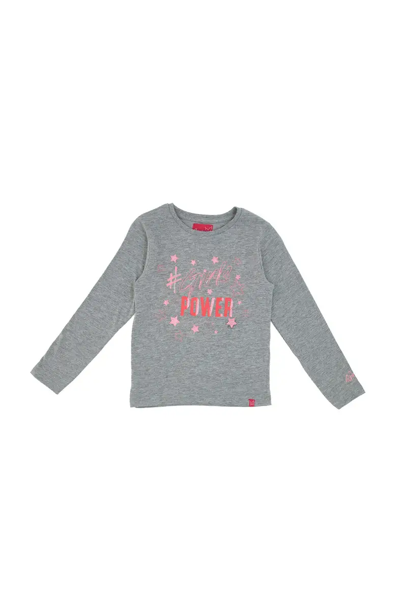 Maglia Manica Lunga Grigia Grazie Mamma 2002 [GRIGIO]