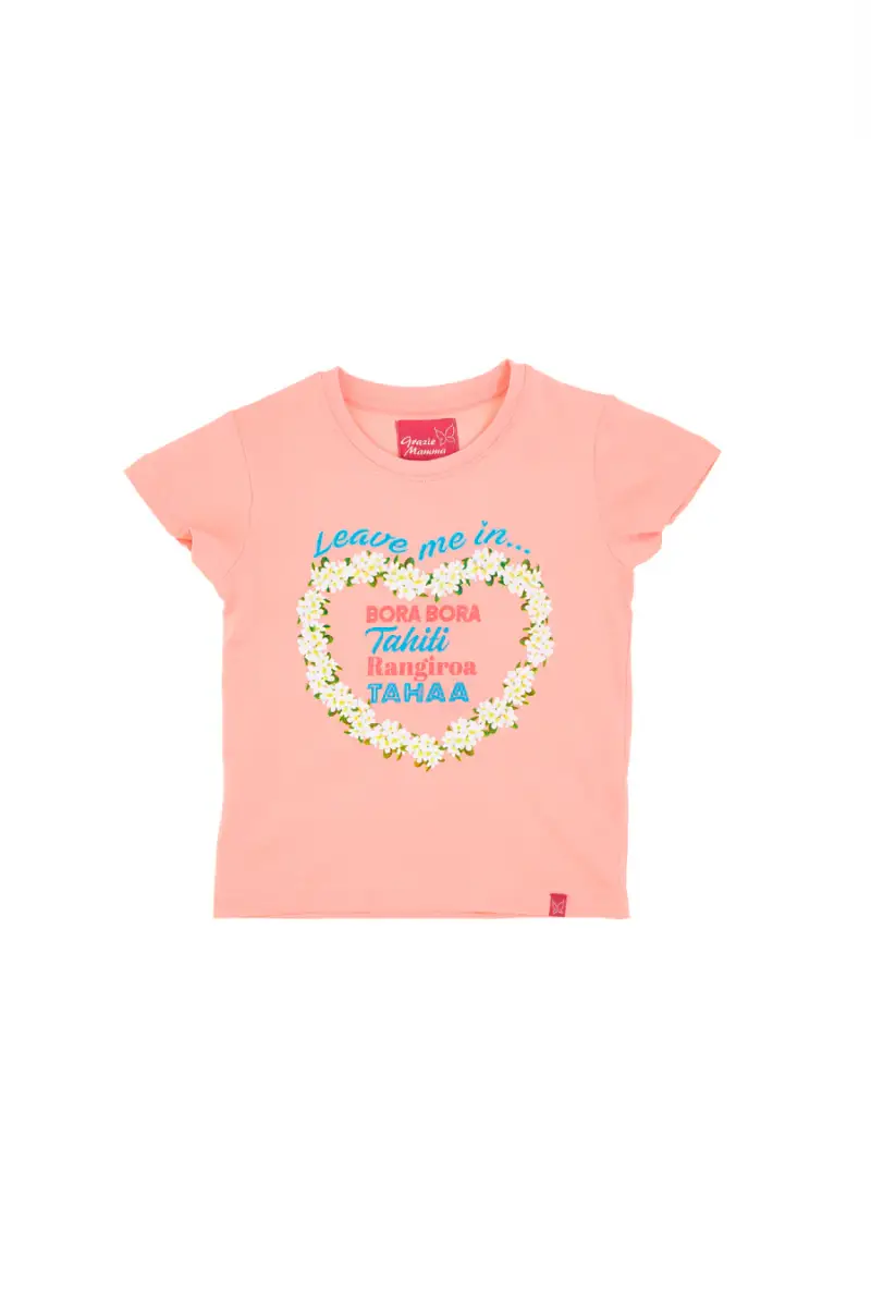 T-Shirt Grazie Mamma 03034 Rosa [ROSA]