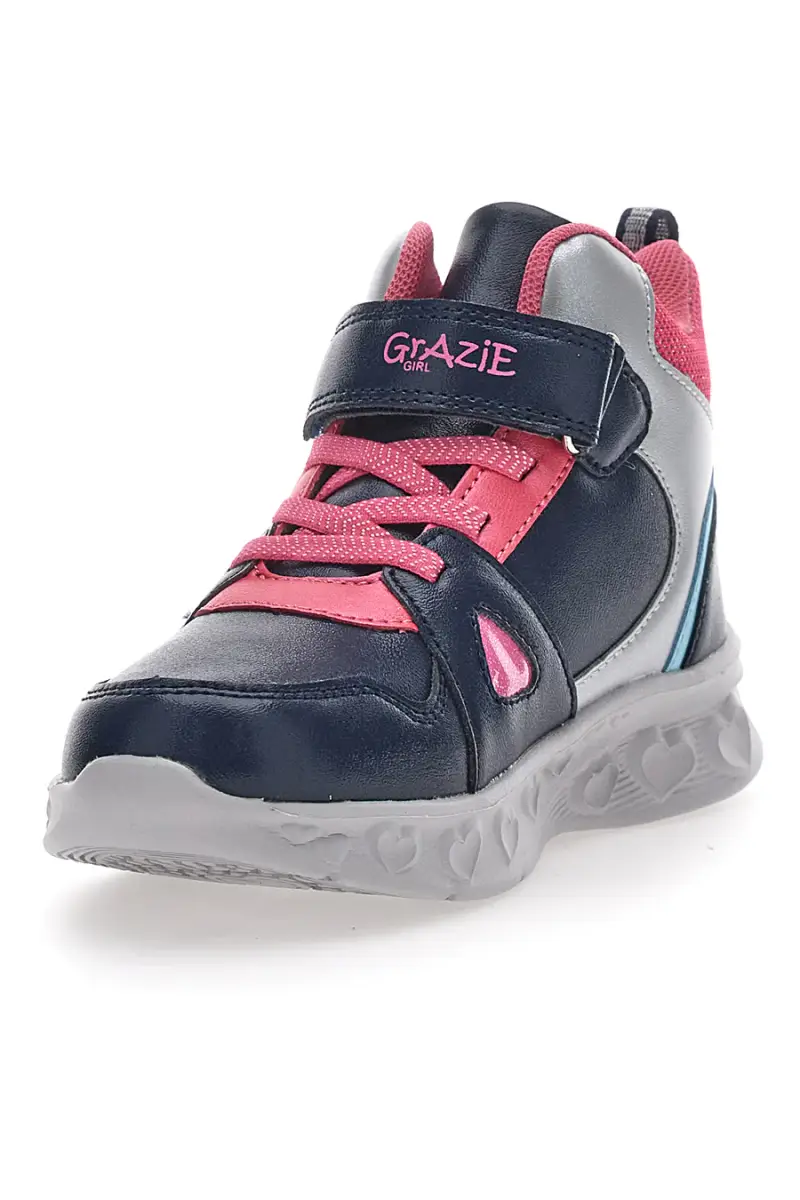 Sneakers con Luci Blu Grazie 2335 [NAVY] miniatura 3