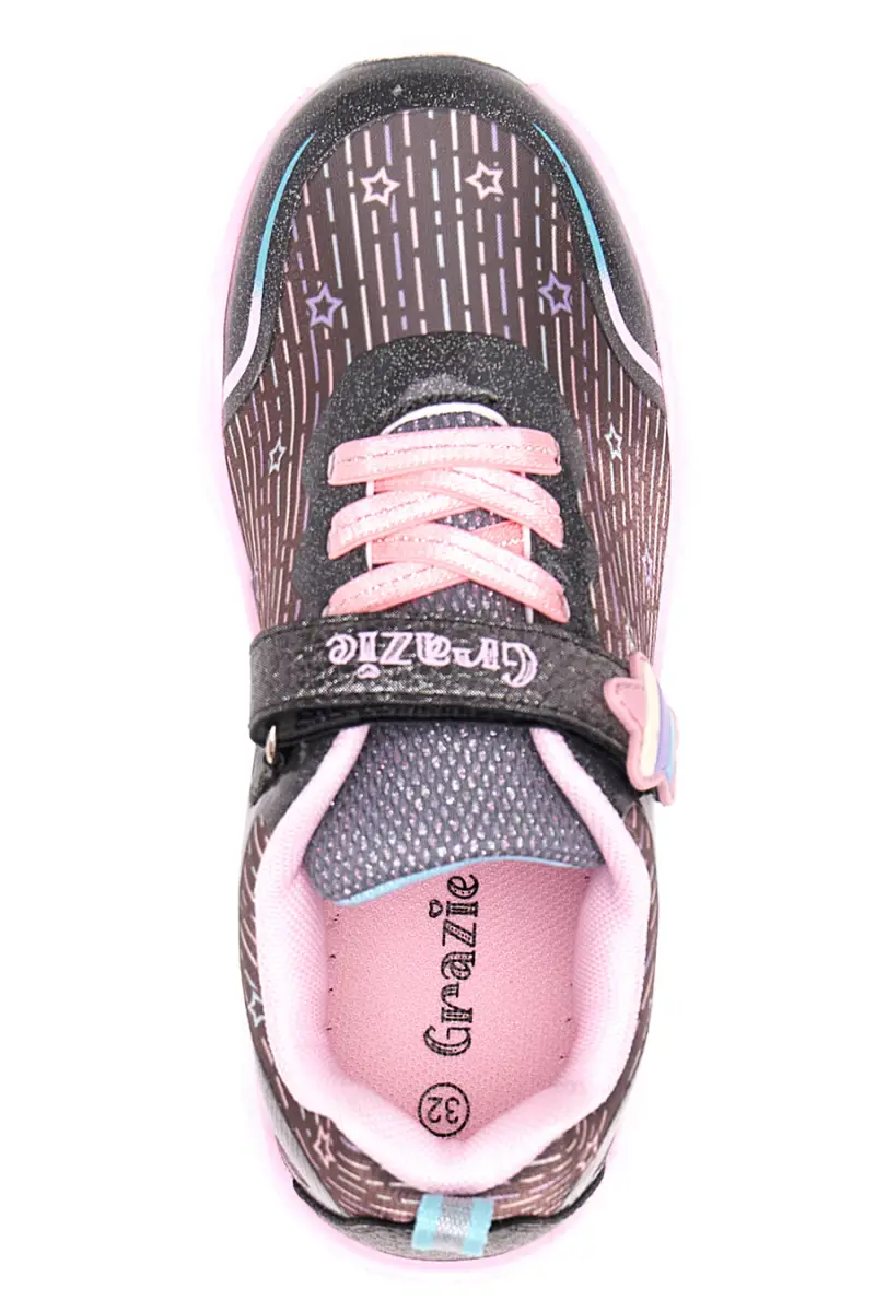 Sneakers Con Luci Grazie 2214 Grigio [GRIGIO] miniatura 5