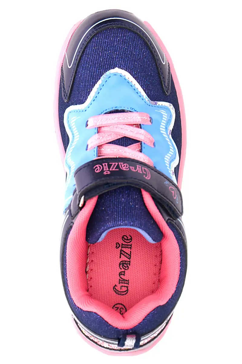 Sneakers con Luci Grazie 2224 Blu [BLUE] miniatura 5