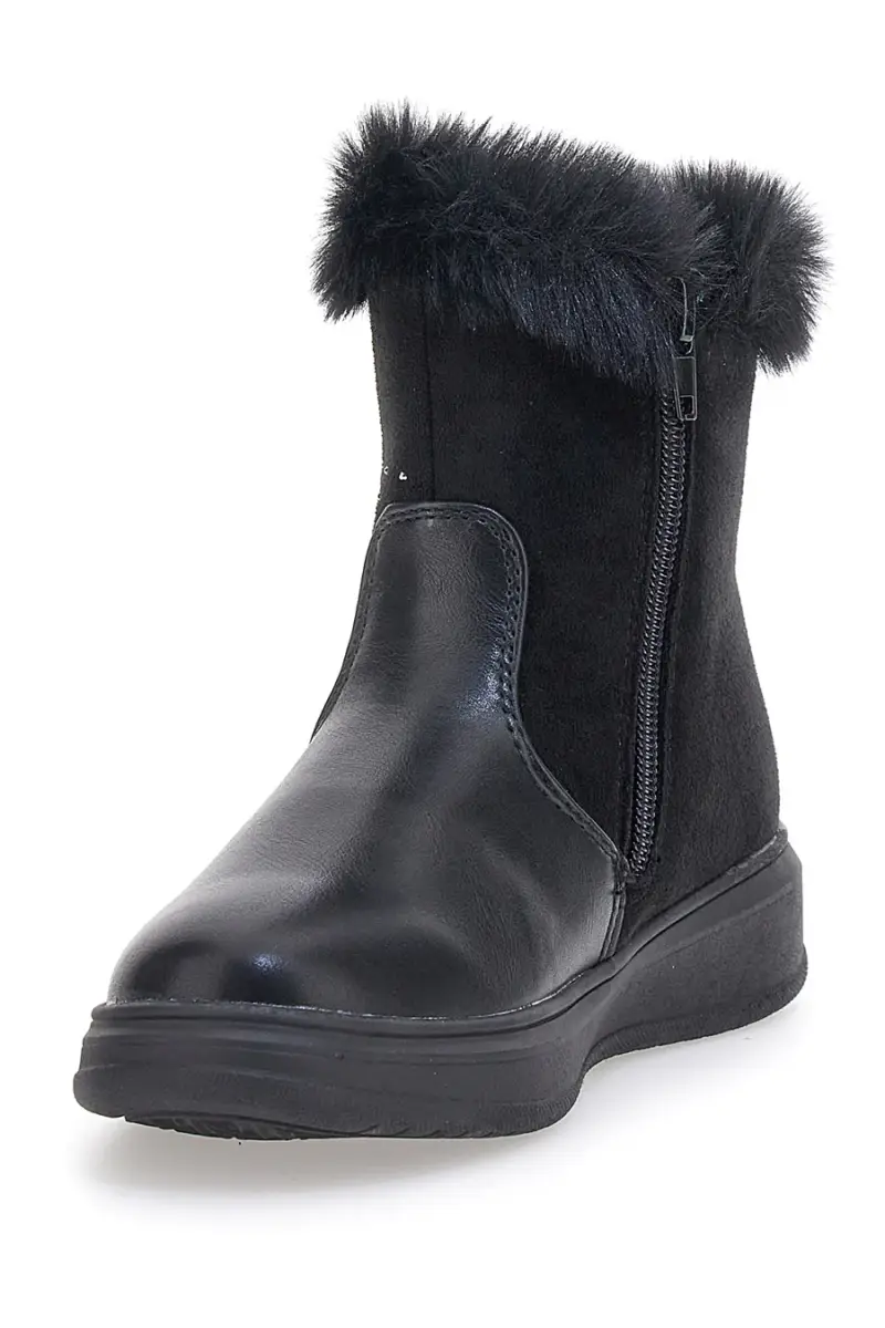 Stivaletti con Pelo Neri Grazie 1624 [NERO] miniatura 3