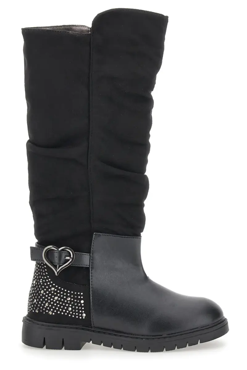 Stivali Grazie 13890 Neri con Strass [NERO]