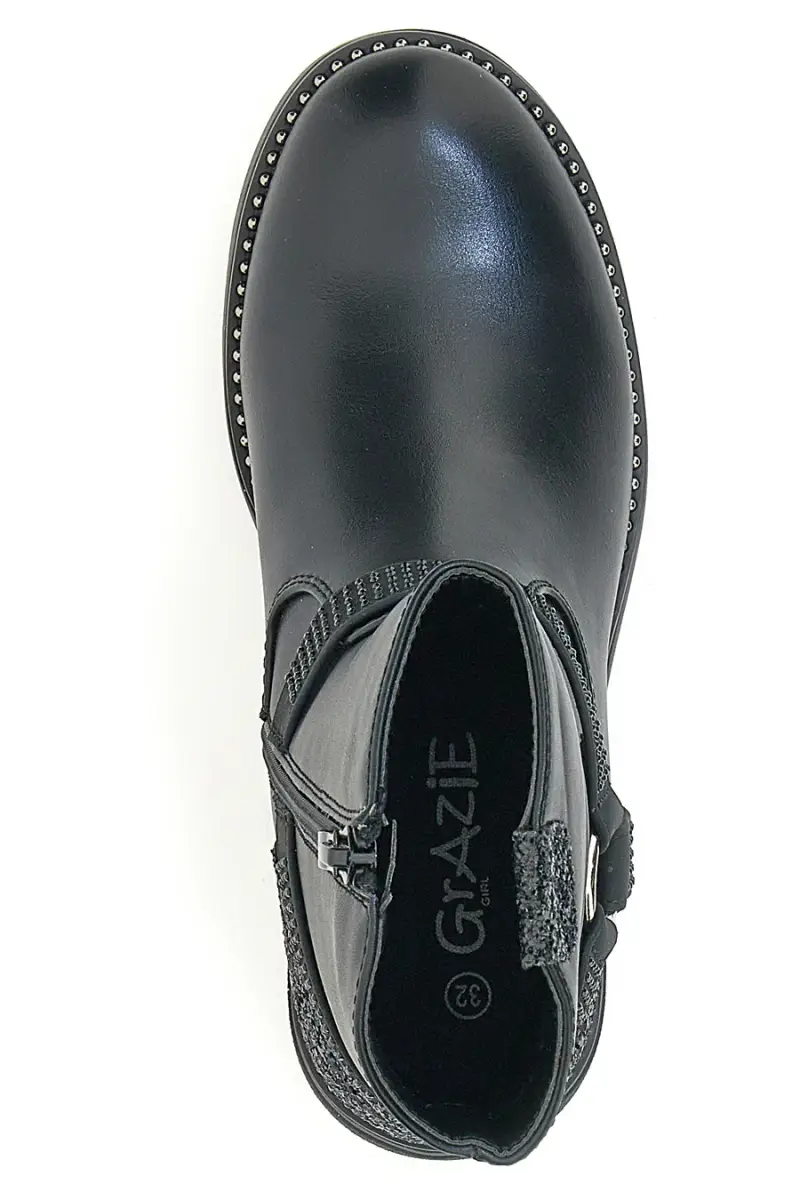 Stivali Neri da Bimbi Grazie 531857 [NERO] miniatura 5