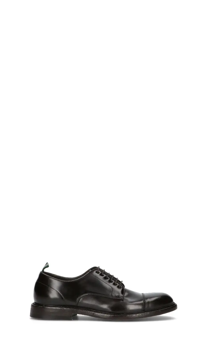 Stringata uomo marrone in pelle Vario