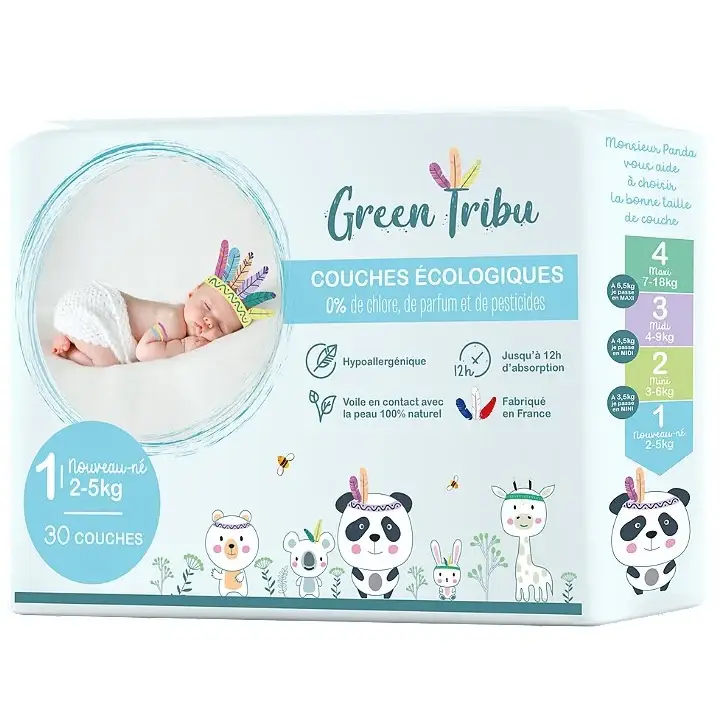 Tribù Verde Strati Ecologici - 2-5kg - Misura 1 - 30 strati