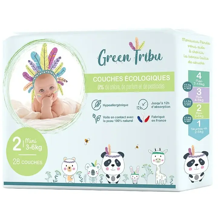 Tribù Verde Strati Ecologici - 3-6kg - Misura 2 - 28 strati