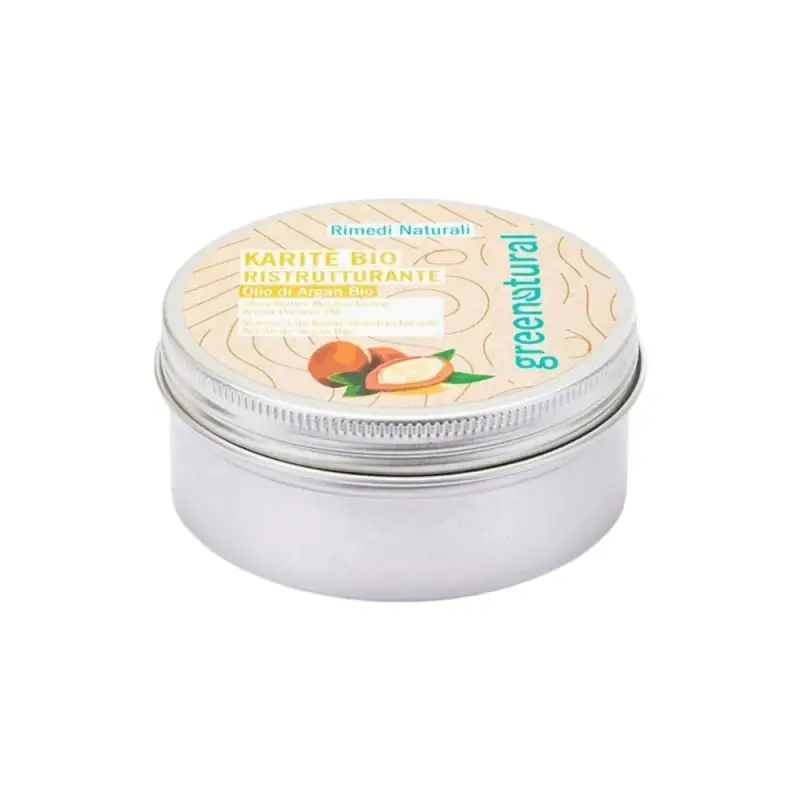 Burro di Karitè Bio con Olio di Argan Bio Ristrutturante 100 ml