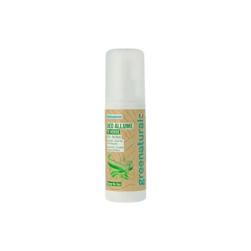 Deodorante Spray Allume di Potassio e The Verde 100 ml