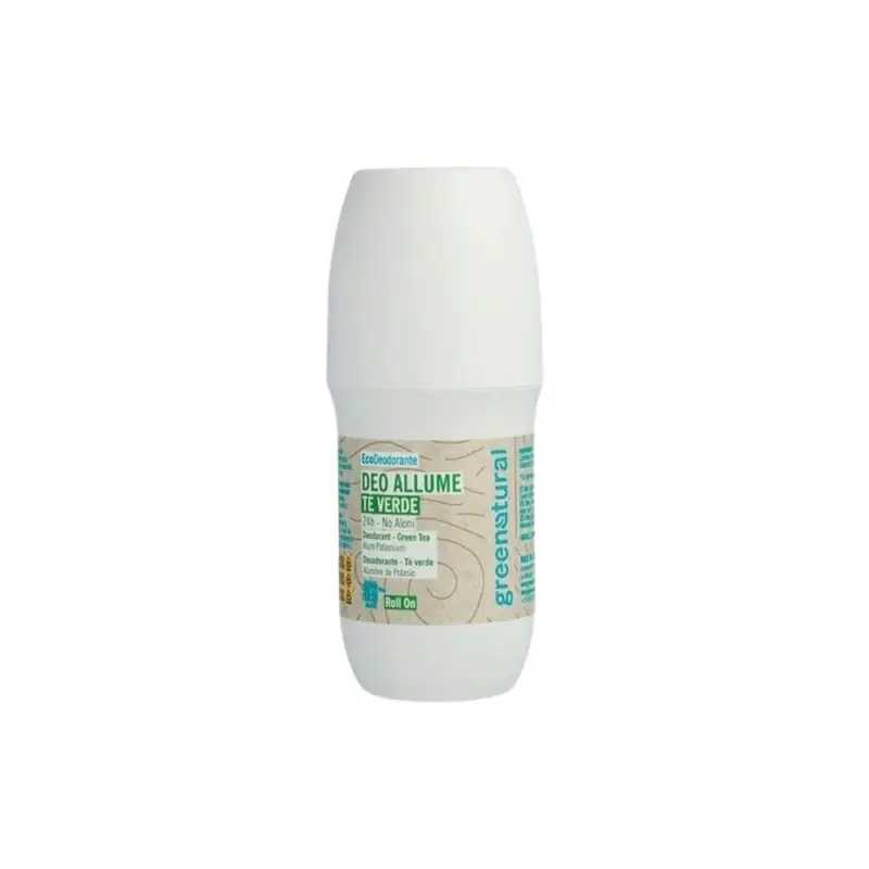 Deodorante Spray Allume di Potassio e The Verde Roll-On (75 ml)