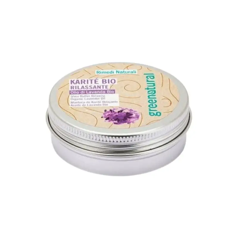 Olio di Karitè Bio con Olio di Lavanda Bio Rilassante 100 ml