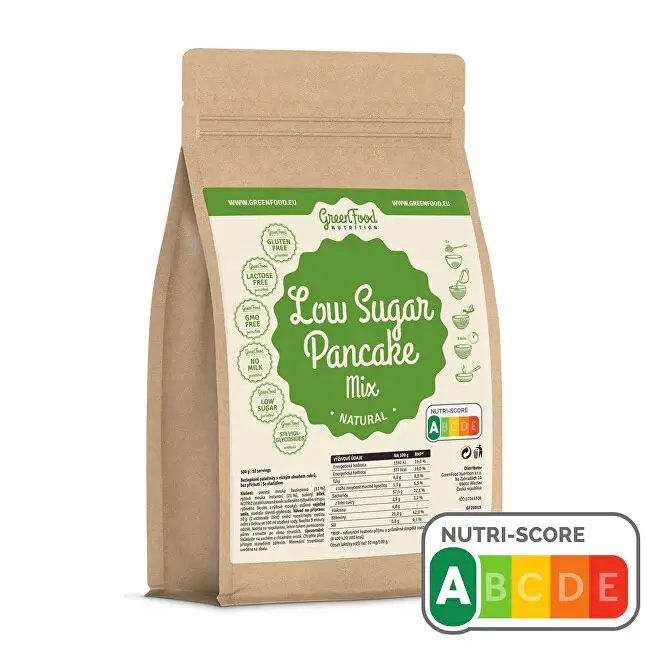 Greenfood Pancakes Gf Low Carb Senza Glutine E Lattosio Naturali 500 G