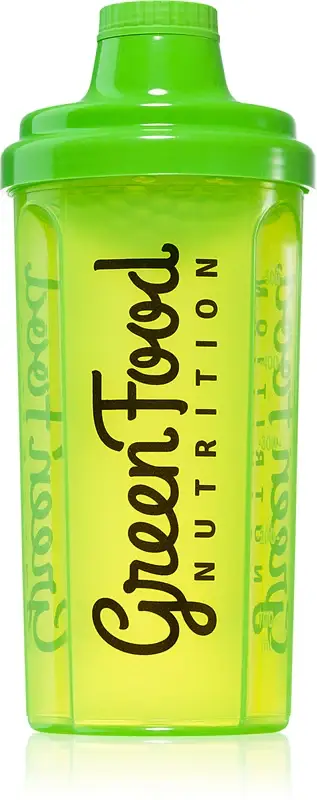 Shaker per lo sport Transparent verde 500 ml