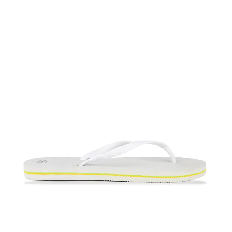 Ciabatte bianche donna da mare in gomma modello infradito