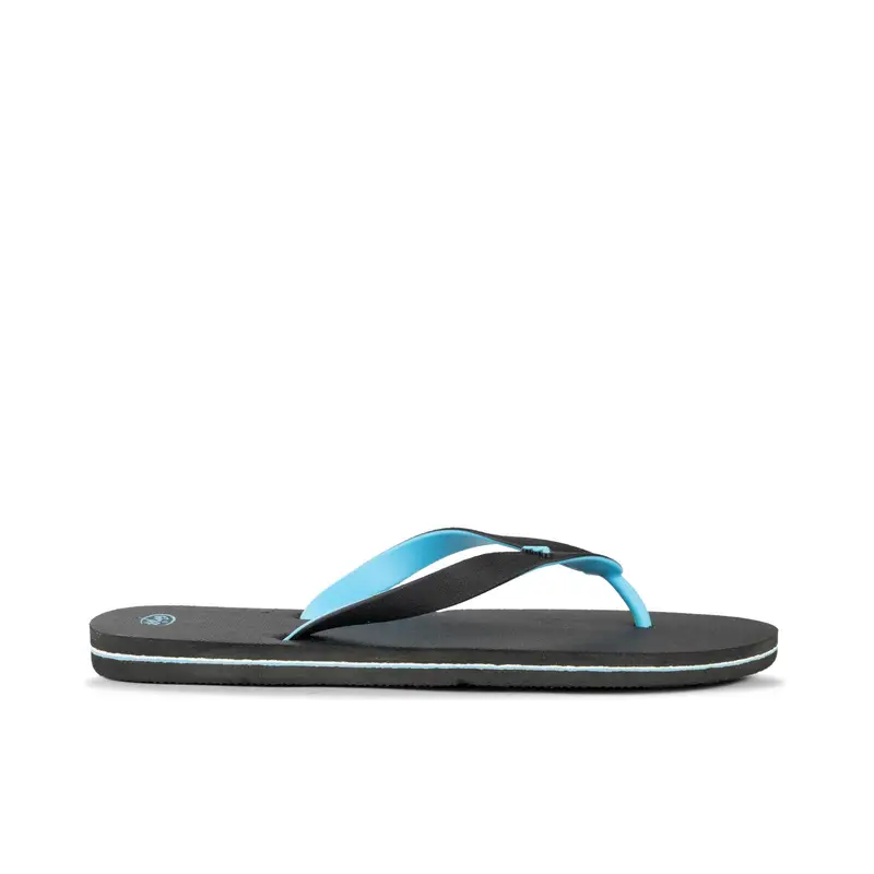 Ciabatte nere uomo da mare in gomma modello infradito