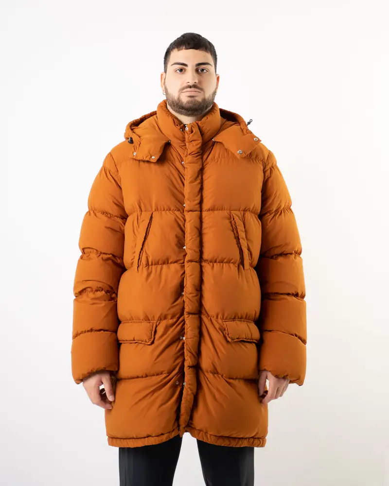 Piumino Lungo Ruggine