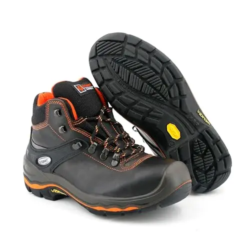 Grisport Scarpe Antinfortunistiche Uomo Scarponi Camminata Escursionismo Stivali Pelle Lontra Dakar Trekking Montagna miniatura 2
