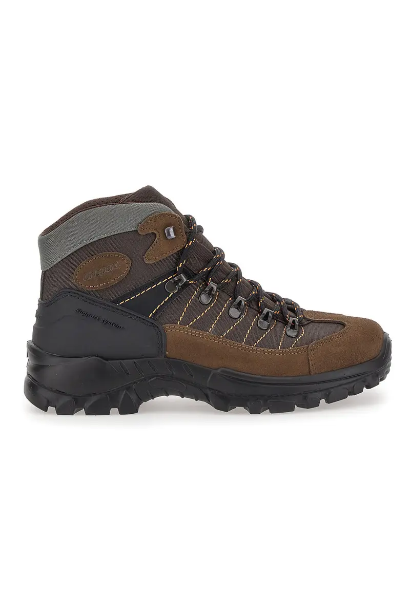 Scarponcino da Trekking Marrone In Pelle Scamosciata Grisport 13342 [MARRONE]