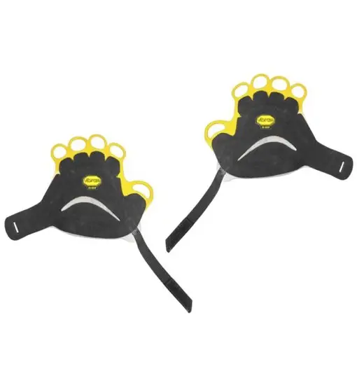 Star Crack Gloves Black