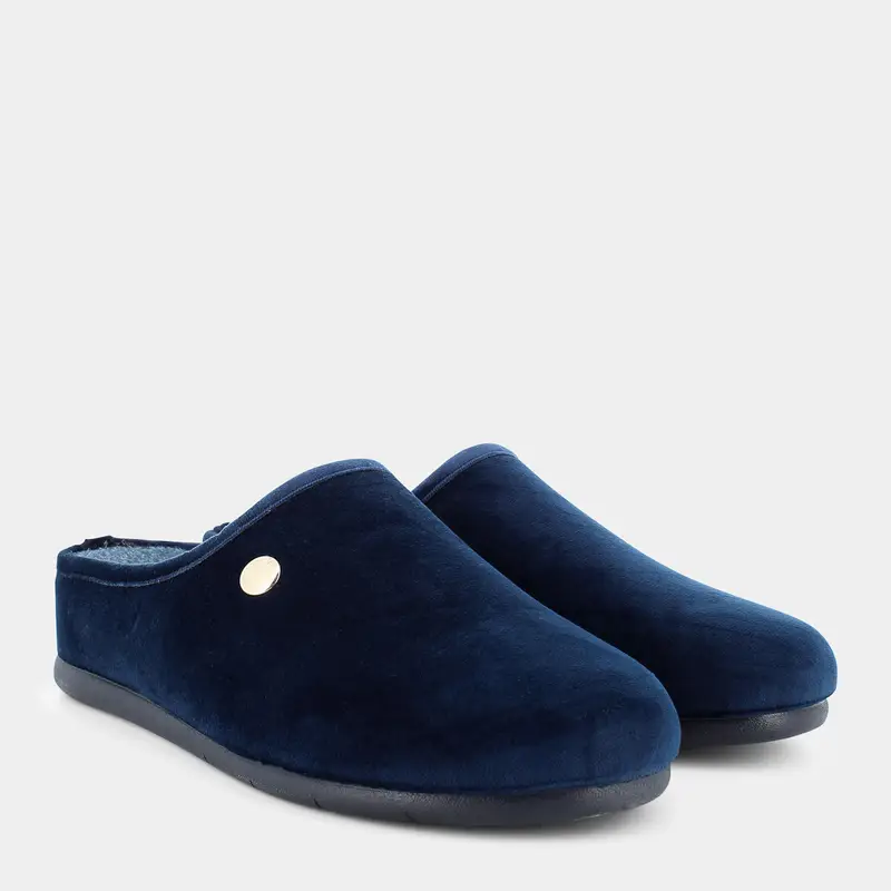 Ciabatte Grunland da Donna, blu miniatura 2