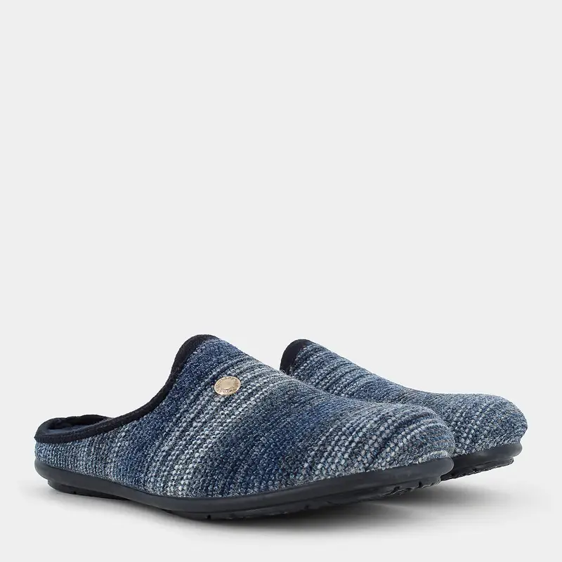 Ciabatte Grunland da Donna, blu miniatura 2