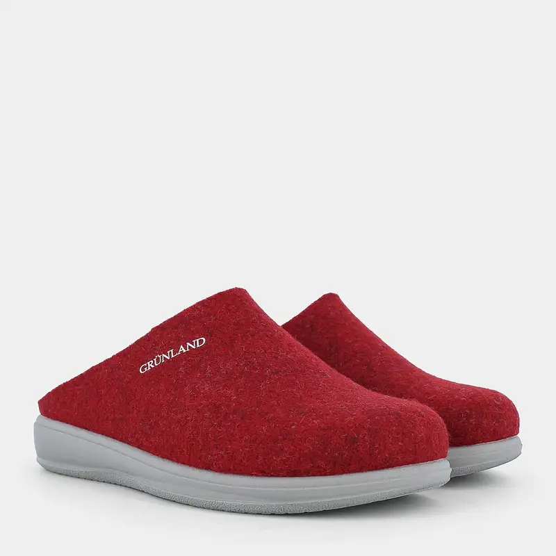 Ciabatte Grunland da Donna, bordeaux miniatura 2