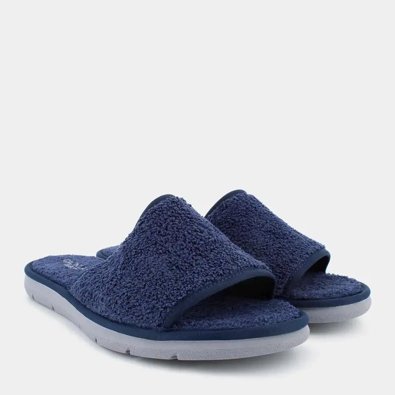 Ciabatte Grunland da Uomo, blu miniatura 2