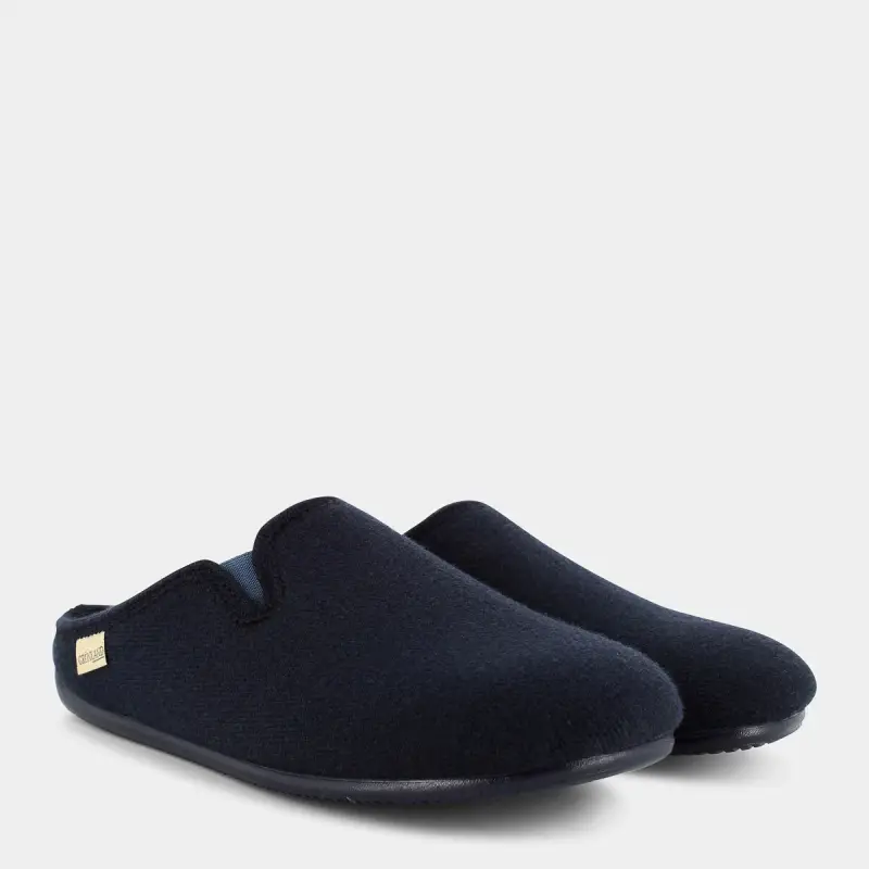 Ciabatte Grunland da Uomo, blu miniatura 2