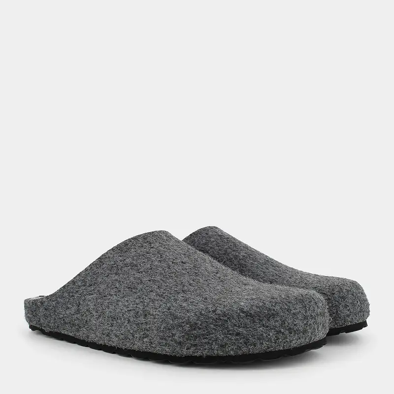 Ciabatte Grunland da Uomo, nero miniatura 2